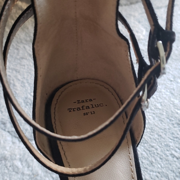 Zara shoe sandal black and white - Picture 3 of 7